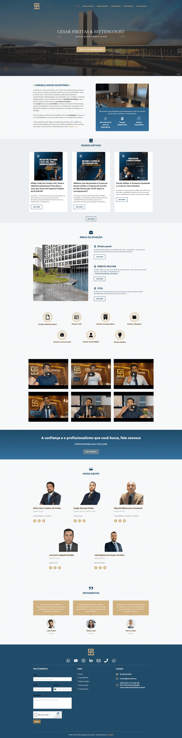 Site Profissional de Autoridade Jurídica - Image 2